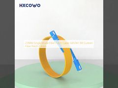 Καλώδιο Patch Fiber 2,0mm μονής λειτουργίας G657A1 3M προσαρμοσμένα καλώδια ενημερωμένης έκδοσης ινών