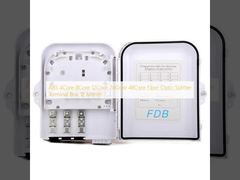 ABS 4Core 8 Core 12 Core 24 Core 48 Core Fiber Splitter Terminal Box 12 μηνών