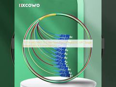 FTTX HXCOWO 12 Color Optical Fiber Pigtail SC UPC Single Mode G657A 0,9mm G652D