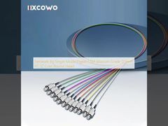 Δίκτυο 4g Single Mode Pigtail 1,5M Telecom Grade 0,9mm FC 12 Core Round Head