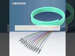 LC APC Multimode Fiber Pigtail OM2 OM3 OM4 Δίκτυο Wifi Pigtail οπτικών ινών