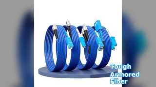 Θωρακισμένο καλώδιο οπτικών ινών SC UPC E2000