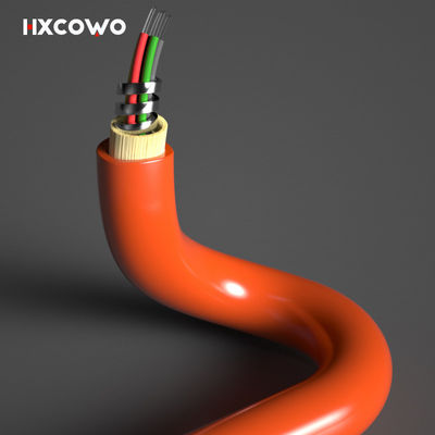 Αγορά Custom Length Multimode 6 Core 12 Core Flexible Spiral Steel Armoured Fiber Optical Cable σε απευθείας σύνδεση κατασκευή