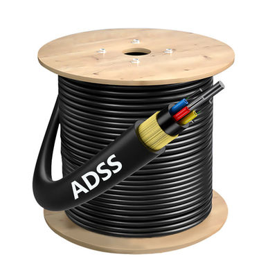 Αγορά Dielectric ADSS Fiber Optic Cable G652D G657A1 G657A2 Outdoor Aerial Fiber Optic Cable σε απευθείας σύνδεση κατασκευή
