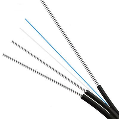 Αγορά 12 Core SM G655 Fiber Optic Cable GJYXCH Drop LSZH Telecom Comunication PE Jacket PVC σε απευθείας σύνδεση κατασκευή