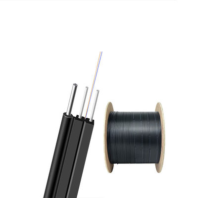 Αγορά Λίστα καλωδίων καλωδίων HXCOWO 1 χλμ. Roll Optic Fiber Drop Outdoor FTTX FTTH 1/2/4 Cores διαδικτυακή κατασκευή