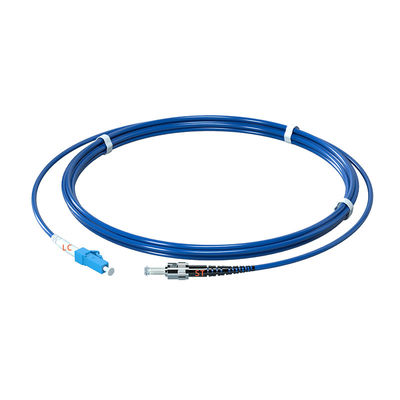 Αγορά SM LC/UPC to ST/UPC Simplex Armored Fiber Optic Patch Cord Easy and Quick Installation σε απευθείας σύνδεση κατασκευή