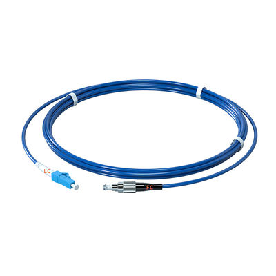 Αγορά PVC Armored Fiber Optic Patch Cord LC/UPC-FC/UPC Connector Single Mode Simplex 3.0 1M-10M σε απευθείας σύνδεση κατασκευή