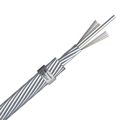 Αγορά 12 Core Aerial OPGW OPPC Armoured Fiber Optic Cable G652D G655 5km 3km 2km σε απευθείας σύνδεση κατασκευή