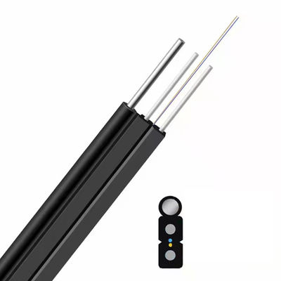 Αγορά 1F Customized Color Figure 8 Self-supporting Bow-type GJYXCH FTTH Flat Drop Outdoor Fiber Optic Cable σε απευθείας σύνδεση κατασκευή