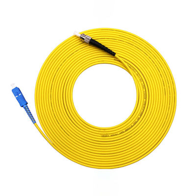 Αγορά Customized Lengths 1m/2m/3m... 1 HXCOWO SM Simplex Armored Fiber Optic Cable Patch σε απευθείας σύνδεση κατασκευή