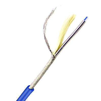 Αγορά GJFJKV SM / MM Armored Optical Fiber PVC Jacket Fibre Optic Cable Armoured σε απευθείας σύνδεση κατασκευή