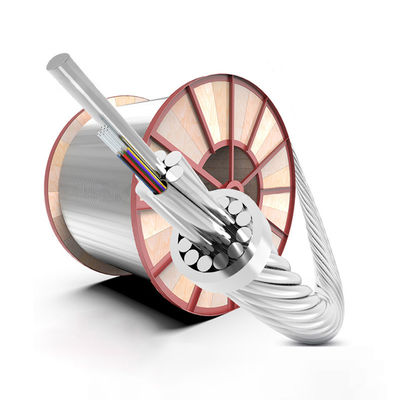 Αγορά Self Supporting Aerial OPGW Fiber Optic Cable Overhead Optical Ground Wire 48 Core σε απευθείας σύνδεση κατασκευή