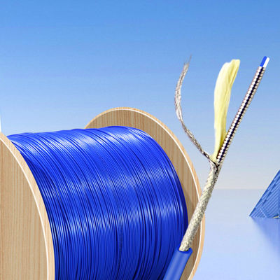 Αγορά G652D G657A1 G657A2 Spiral Steel Pipe Indoor Armored Optical Fiber Cable for Telecom σε απευθείας σύνδεση κατασκευή