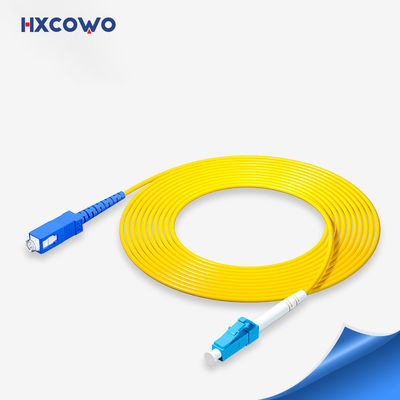 Αγορά SM Yellow Jacket Armored Fiber Patch Cord HXCOWO SC/UPC-LC/UPC σε απευθείας σύνδεση κατασκευή