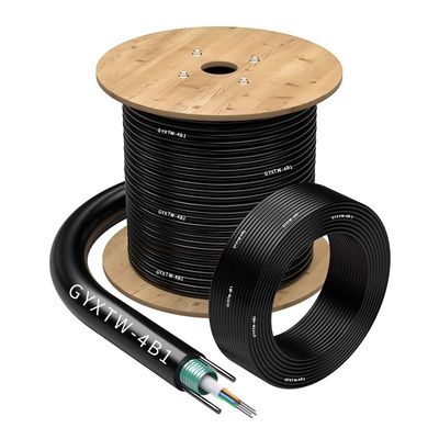 Αγορά Outdoor Drop Armoured Fiber Optical Cable HXCOWO FTTX Solution GYXTW 4 6 8 12 Cores σε απευθείας σύνδεση κατασκευή