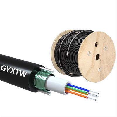 Αγορά G652D/G657A1/G657A2 Τύπος ινών Εξωτερικό οπτικό καλώδιο ινών για HXCOWO SM 2/4/6/ Core GYXTW διαδικτυακή κατασκευή
