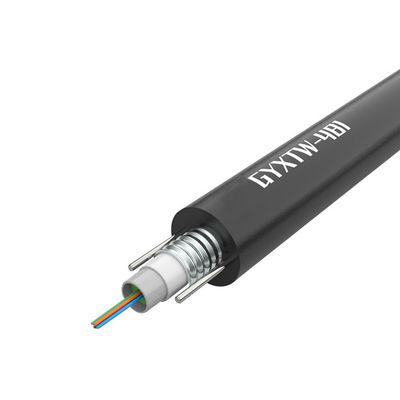 Αγορά 4 6 8 10 12 Core GYXTW Armoured Fiber Optic Cable for Network Data Signal Transmission σε απευθείας σύνδεση κατασκευή