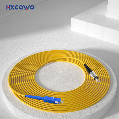 Αγορά Customized Colors HXCOWO FTTH SC/FC UPC APC Armored SM MM SX DX Fiber Optic Cable Patch σε απευθείας σύνδεση κατασκευή