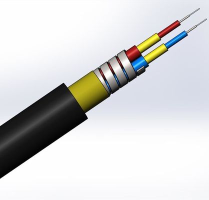 Αγορά SM LC SC FC CPRI Waterproof FTTA Jumper Armored Fiber Optic Cable 7.0mm 2C 4C σε απευθείας σύνδεση κατασκευή