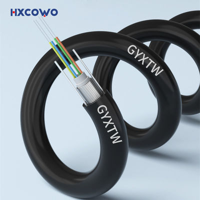 Αγορά Fiber Optic Cable GYXTW G657A G652D Armoured Outdoor Single Mode OS2 4 6 12 24 Core σε απευθείας σύνδεση κατασκευή