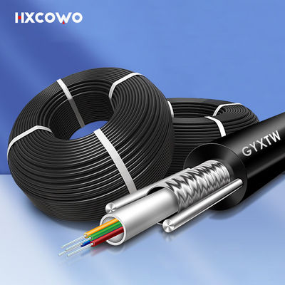 Αγορά High Speed Armored Single Mode Fiber G657A1 G657A2 Outdoor Armored Fiber Optic Cable σε απευθείας σύνδεση κατασκευή