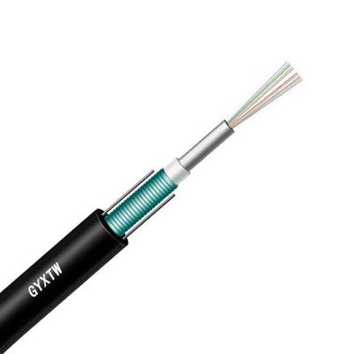 Αγορά GYXTW 2 πυρήνες FTTH Single Mode εξωτερικό θωρακισμένο οπτικό καλώδιο ινών για σήμα δικτύου διαδικτυακή κατασκευή