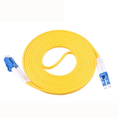 Αγορά Customized Lengths HXCOWO MM OM1/OM2/OM3/OM4 LC-LC Duplex Multi Mode Fiber Optic Cable Patch σε απευθείας σύνδεση κατασκευή