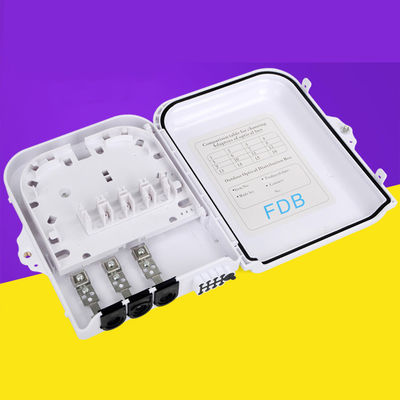 Αγορά PC/ABS 8 Core Optical Fiber Terminal Box Wall Mounted Outdoor Fiber Termination Box σε απευθείας σύνδεση κατασκευή