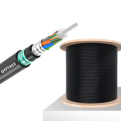 Αγορά Non Metallic Outdoor Armored Fiber Optic Cable GYFTA53 Custom Length σε απευθείας σύνδεση κατασκευή