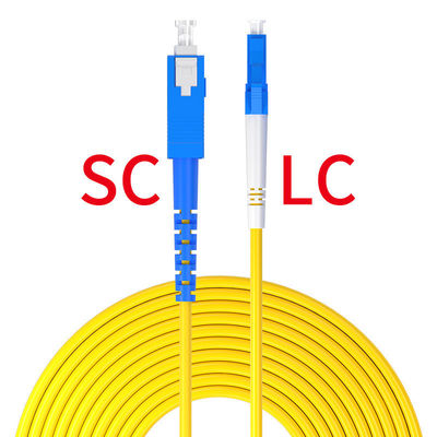 Αγορά Customized PVC/LSZH Fiber Optic Cable Patch with SC/FC/LC/ST Connector Type by HXCOWO σε απευθείας σύνδεση κατασκευή