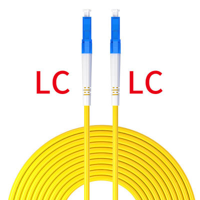 Αγορά Διάλυμα καλωδίων οπτικών ινών LC UPC/LC UPC 2,0 mm PVC OFNR 9/125 Μοναδικός τρόπος Διάλυμα καλωδίων οπτικών ινών σε απευθείας σύνδεση κατασκευή