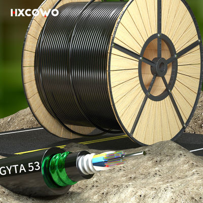 Αγορά G652D/G657A1/G657A2 Fiber Optic Cable GYTA53 6-288 Core for Telecom Comunication σε απευθείας σύνδεση κατασκευή