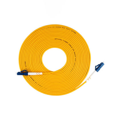 Αγορά Εσωτερικό SM G652D G657A1 G657A2 Simplex 3.0mm LC UPC Fiber Optic Cable Patch για FTTxFTTB διαδικτυακή κατασκευή