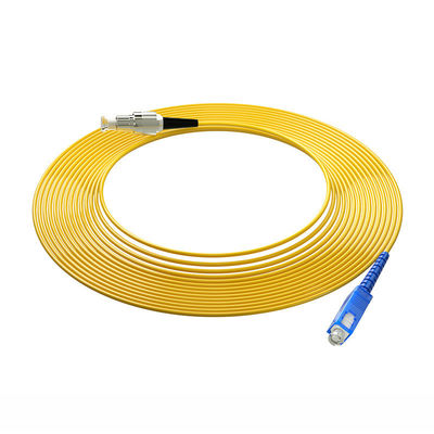 Αγορά HXCOWO OM3 SC FC LC ST 850nm/1310nm/1550nm Simplex Multi Mode Fiber Optic Cable Patch σε απευθείας σύνδεση κατασκευή