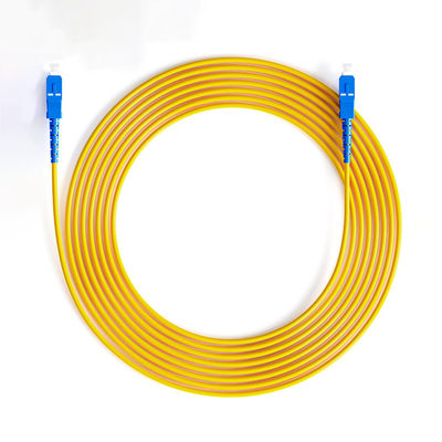 Αγορά Wiegand Network PVC Jacket SC/UPC Single Mode Simplex Armored Fiber Optic Cable Patch σε απευθείας σύνδεση κατασκευή