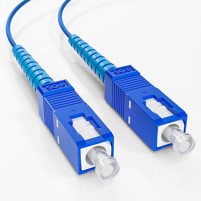 Αγορά Blue SC SM 2.0 MM 3.0 MM 1M 2M 5M 10M Armored Fiber Patch Cord For FTTN Network σε απευθείας σύνδεση κατασκευή