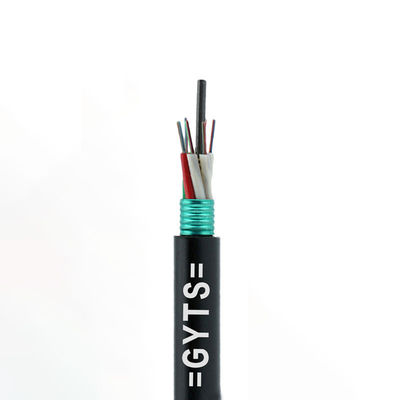 Αγορά G652D 36B1.3 Fiber Armoured Cable 4 Core Armoured Fiber Optic Cable σε απευθείας σύνδεση κατασκευή