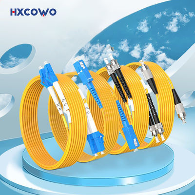 Αγορά 4G Network Simplex SC LC FC ST UPC APC PVC LSZH OS2 2.0mm 3.0mm Optic Fiber Patch Cord σε απευθείας σύνδεση κατασκευή