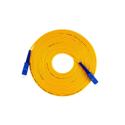 Αγορά Single-mode Multi-mode Jumper Patchcord SC-SC Armor Fiber Optic Patch Cord for FTTH σε απευθείας σύνδεση κατασκευή