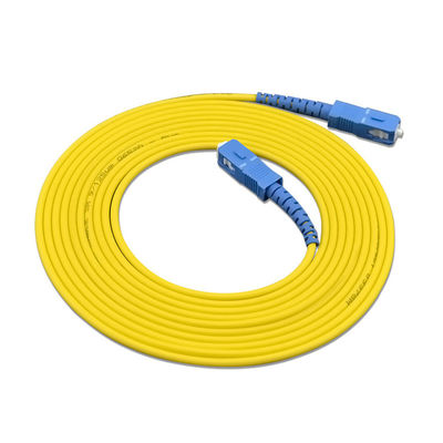 Αγορά Custom Length Fiber optic patch cord Simplex SC SC UPC/APC G652D 9/125 SM Optical Fiber σε απευθείας σύνδεση κατασκευή