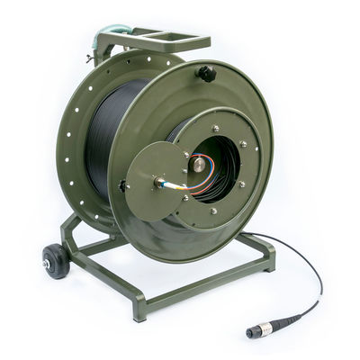 Αγορά ArmyGreen Tactical Ofc Cable Spiral Armored  Military Tactical Fiber Optic Cable σε απευθείας σύνδεση κατασκευή
