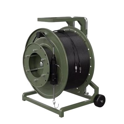 Αγορά Military Grade Tfoca Fiber Optic Cable Tactical Fiber Reel For Harsh Environments σε απευθείας σύνδεση κατασκευή
