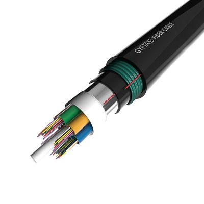Αγορά GYFTA53 Double Armored Fiber Optic Cable with 2-288 Cores Loose Tube Stranded Design for Direct Burial Applications σε απευθείας σύνδεση κατασκευή