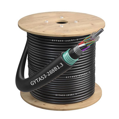 Αγορά Outdoor Armored Fiber Optic Cable GYTA53 2~216core 1km Unarmed for Telecom Communication σε απευθείας σύνδεση κατασκευή