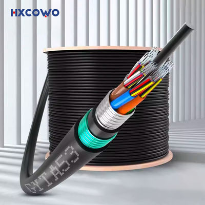 Αγορά GYTA53 Outdoor Armored Fiber Optic Cable with 48/72/96/144 Core G652D/G657A1/G657A2 Fiber Type and Custom Length σε απευθείας σύνδεση κατασκευή