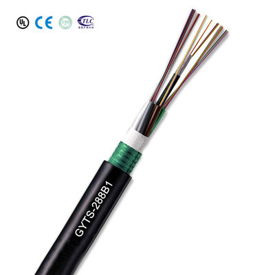 Αγορά G655 GYTS Outdoor Armored Fiber Optic Cable with ITU G652D and G657A Stranded Loose Tube for High Performance σε απευθείας σύνδεση κατασκευή